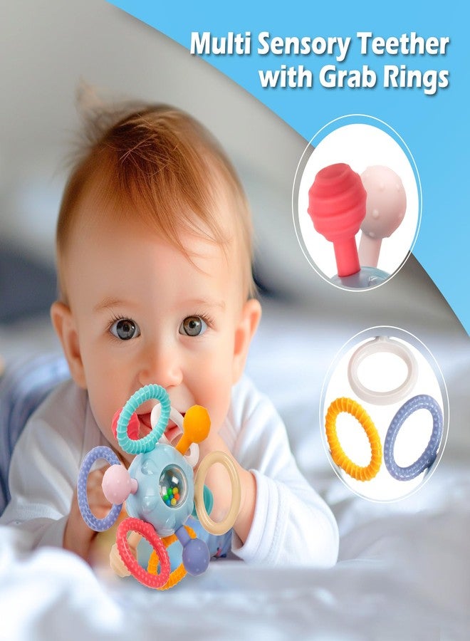 TOHIBEE Montessori Teething Toys for Babies 0-6 6-12 Months, Baby Teether Sensory Toys for 0 3 6 9 12 18 Months, Newborn Infant Learning Toys for 1 2 Year Old Boys Girls - Image 2